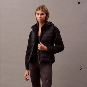 Calvin Klein Shiny Quilted Jacket